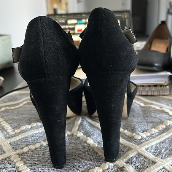 Michael Kora Sierra Suede platform heel - Picture 3 of 6